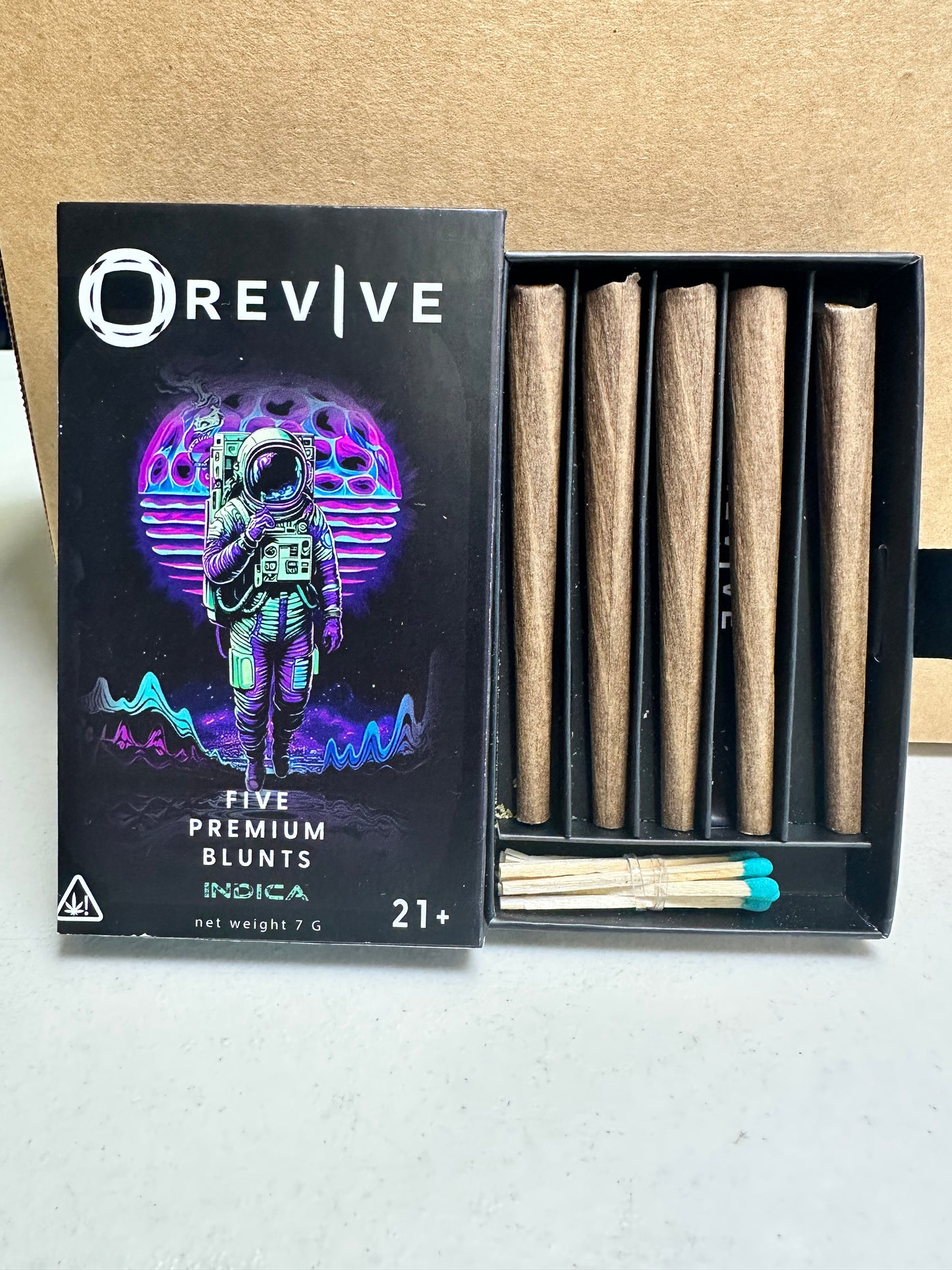 5 Pack Blunts (HEMP WRAPPED) (3 strains)