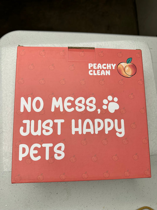 Peachy Clean Splash Less Dog Bowls