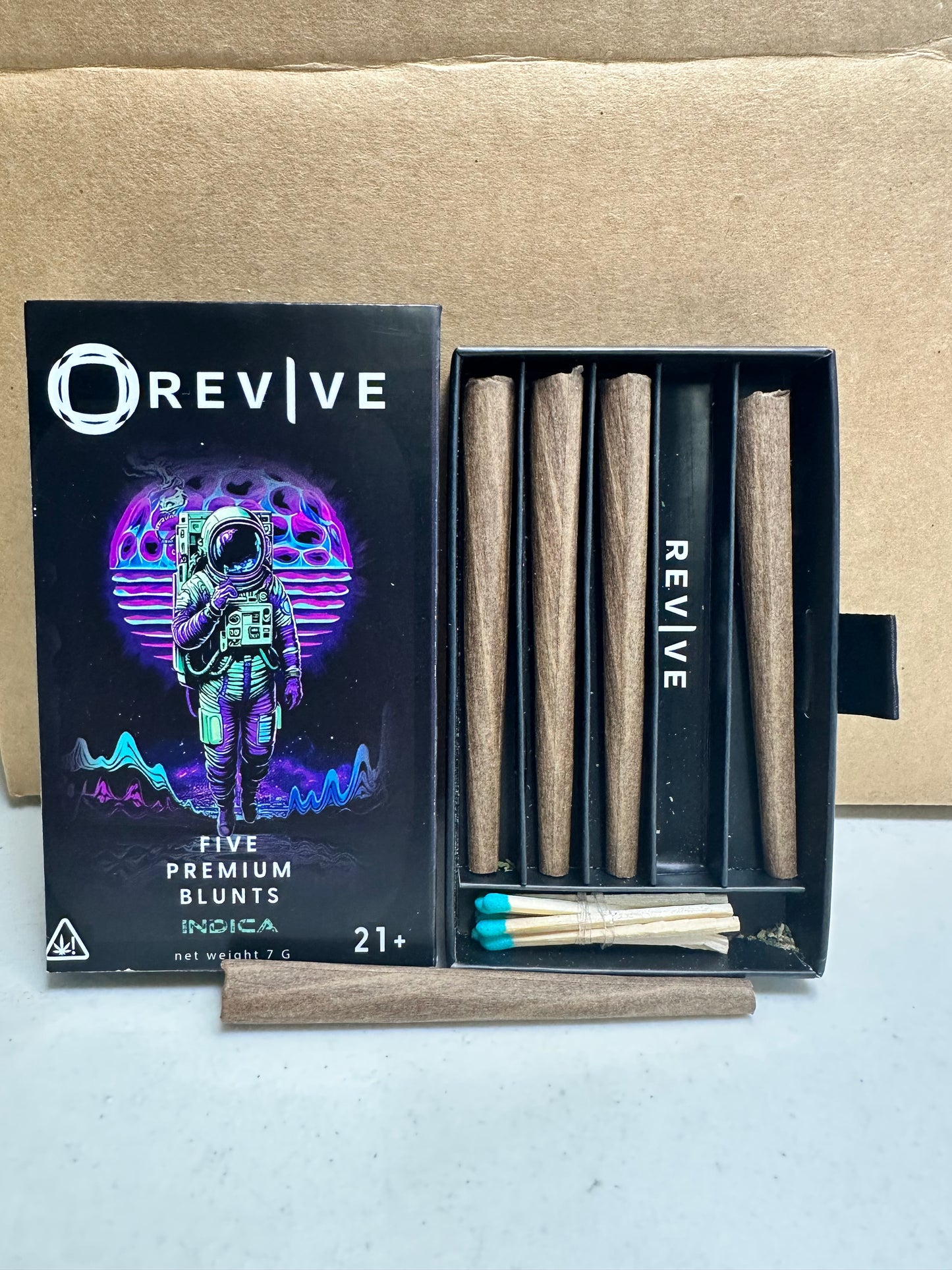 5 Pack Blunts (HEMP WRAPPED) (3 strains)